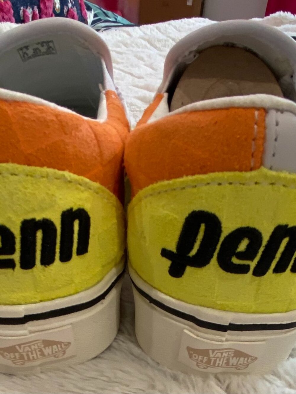 🎾 VANS x Penn Tennis Ball ComfyCush Slip-ons NWT - Picture 4 of 6